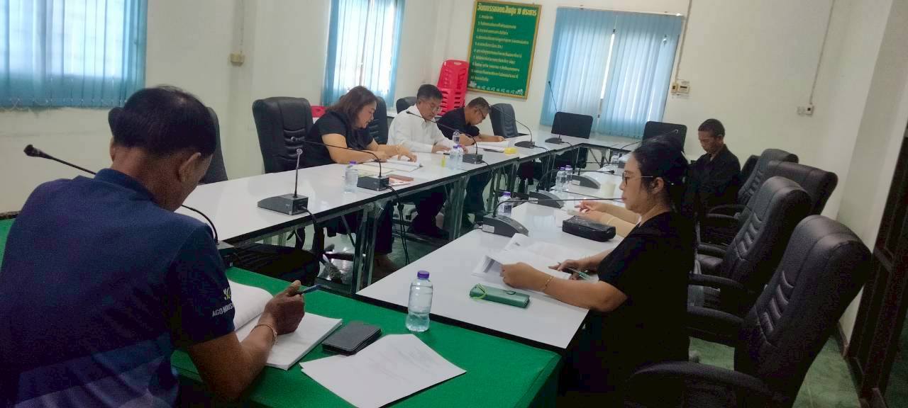 ประชุมคณะกรรมการติดตามและประเมินผลแผนพัฒนาองค์การบริหารส่วนตำบลสินปุน เพื่อกำหนดแนวทางการติดตามและประเมินผลแผน ประจำปีงบประมาณ พ.ศ.2569